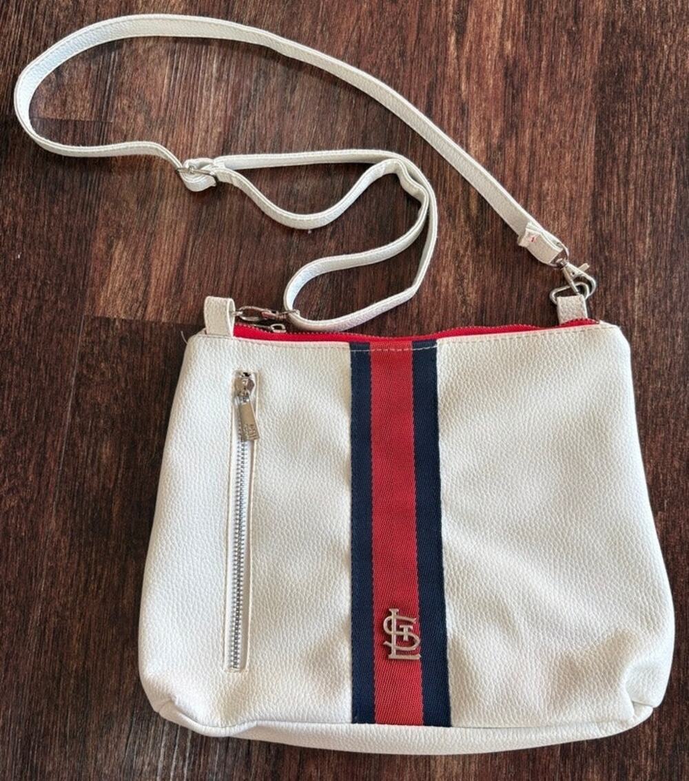 St. Louis Cardinals Leather Crossbody Purse Handbag